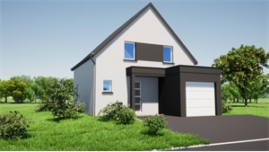 maison à la vente -   68600  ALGOLSHEIM, surface 97 m2 vente maison - UBI443781065